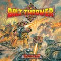 the album cover for Bolt Thrower - Realms of Chaos [RSD Essentials Yellow & Black LP]