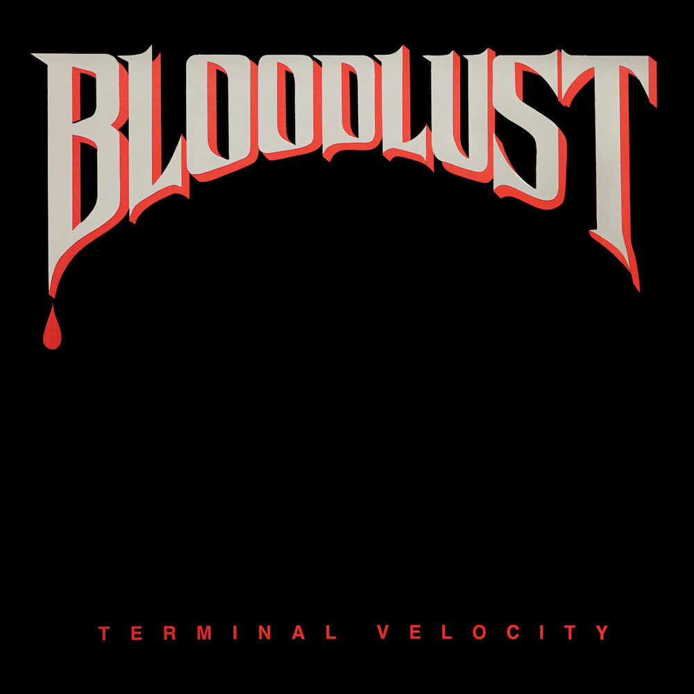 the album cover for Bloodlust - Terminal Velocity [Colored Vinyl] (Red)