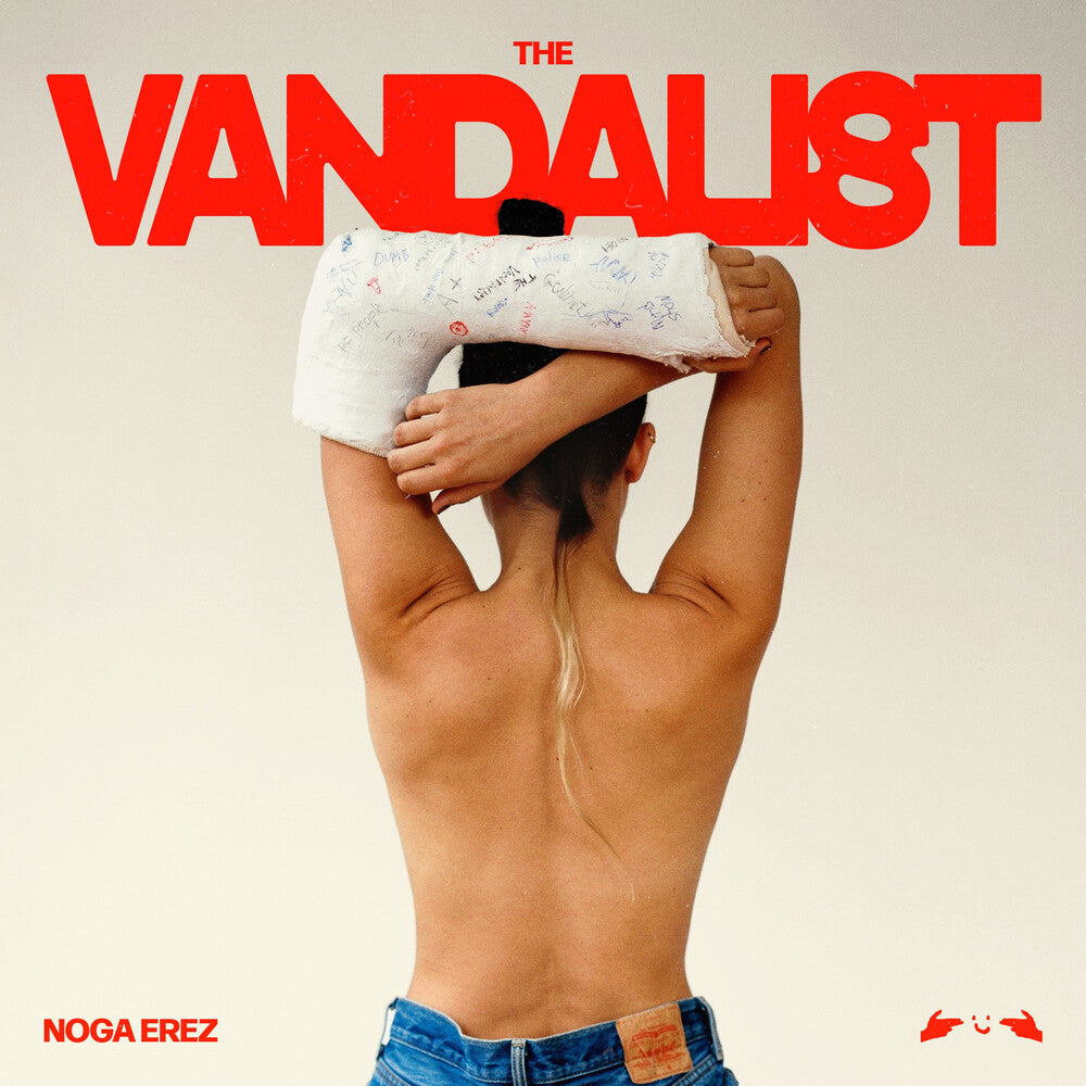 the album cover for Noga Erez - Vandalist [Colored Vinyl] (Bice)