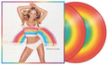 the album cover for Mariah Carey - Rainbow (25th Anniversary) [rainbow colored vinyl]