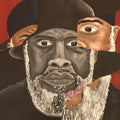 the album cover for Guilty Simpson / Kong The Artisan - Giants Of The Fall