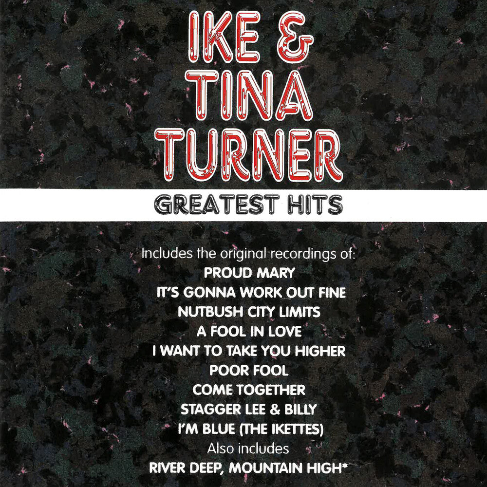 the album cover for Ike & Tina Turner - Greatest Hits