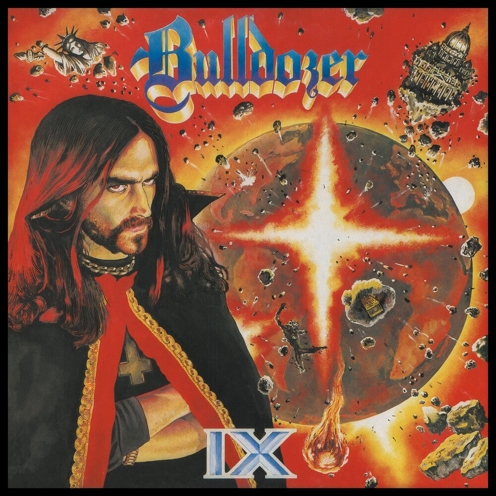 the album cover for Bulldozer - IX [LP]