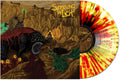 the album cover for SUMMONING THE LICH	 - Under the Reviled Throne [Transparent Yellow w/Heavy Black & Red Splatter LP]