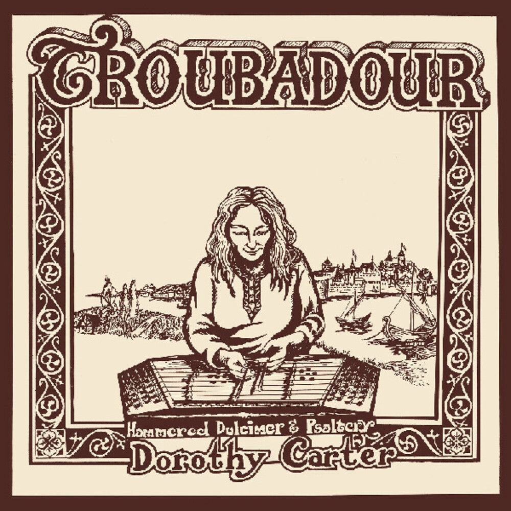 the album cover for Dorothy Carter - Troubadour (Phot)