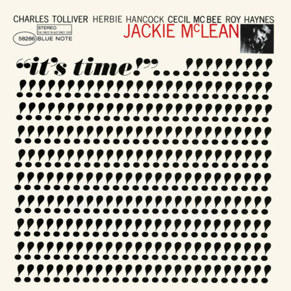 the album cover for Jackie Mclean - It's Time (Hqcd) (Jpn)