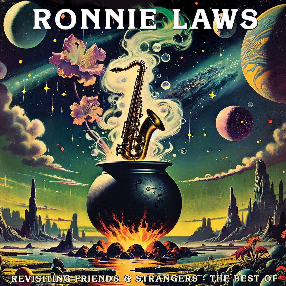 the album cover for Ronnie Laws - Revisiting Friends & Strangers - Best Of [Digipak]