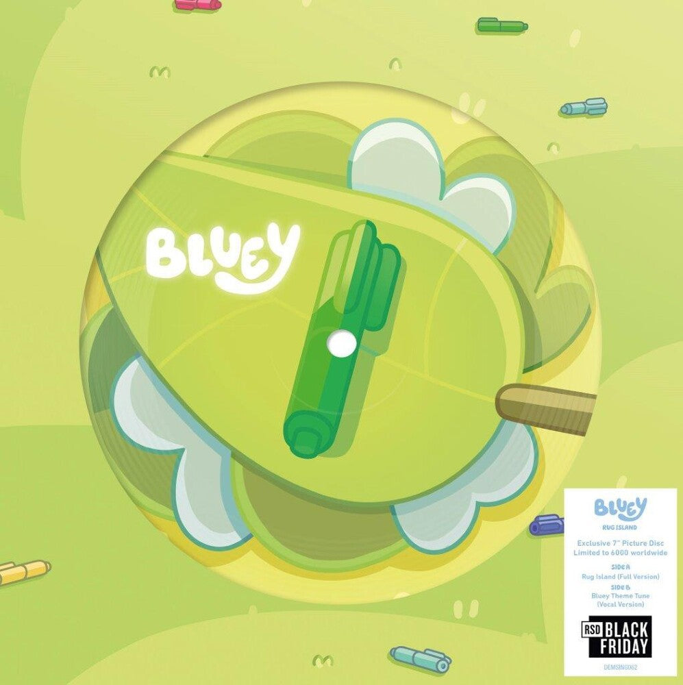 the album cover for Bluey - RSD Black Friday 2024 Picture Disc [RSD Black Friday 2024]