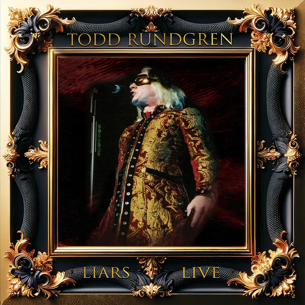 the album cover for Todd Rundgren - Liars Live [Colored Vinyl] (Gol) [Reissue]