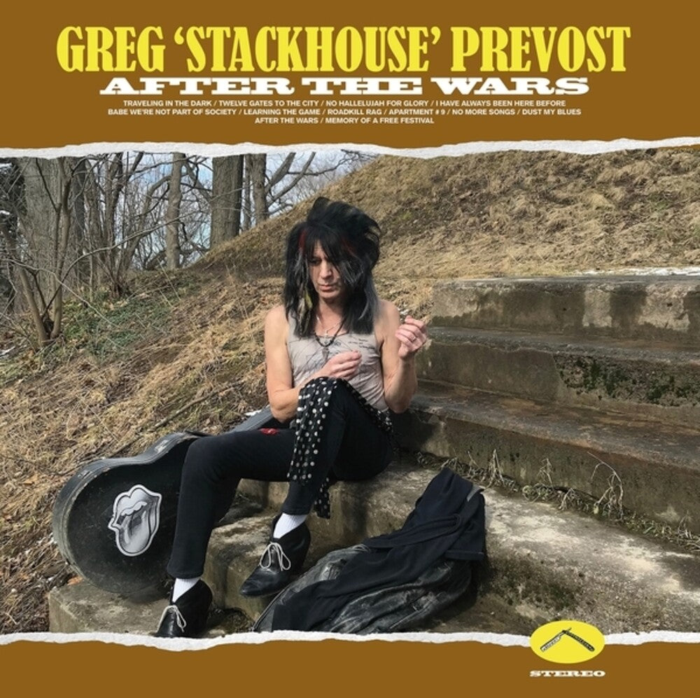 the album cover for Greg Prevost  'stackhouse' - After The Wars