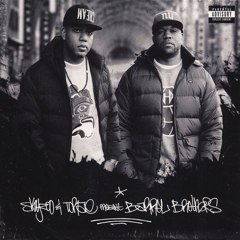 the album cover for Skyzoo & 9th Wonder - Barrel Brothers