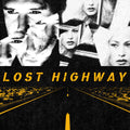 the album cover for Lost Highway: 25th Anniversary - O.S.T. (Colv) - Lost Highway: 25th Anniversary - O.S.T. [Colored Vinyl]