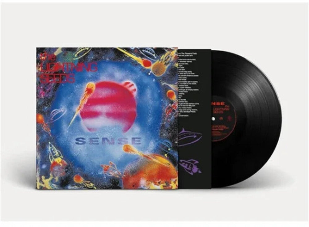 the album cover for Lightning Seeds - Sense (Uk)