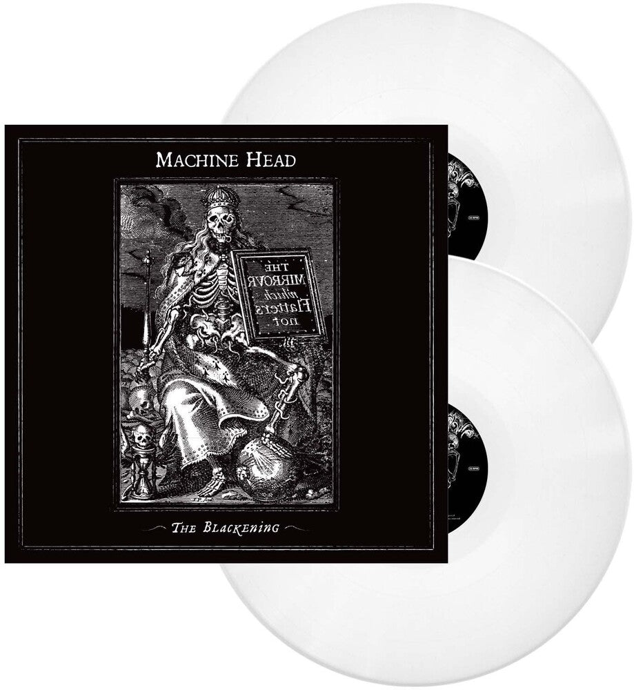 the album cover for Machine Head - Blackening - White [Colored Vinyl] (Gate) (Wht)