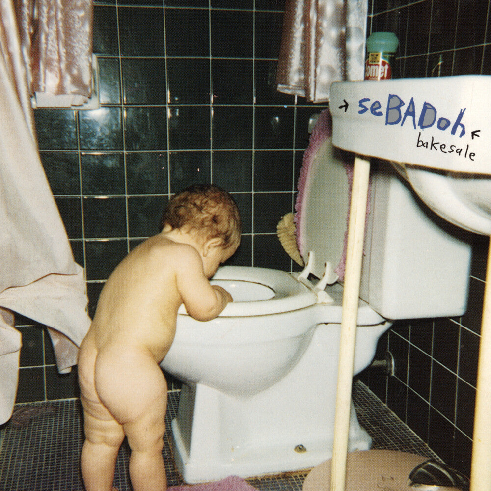 the album cover for Sebadoh - Bakesale - Silver-Metallic [Colored Vinyl] (Slv) [Reissue]