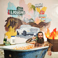 the album cover for JP Harris - Jp Harris Is A Trash Fire [Clear Vinyl]