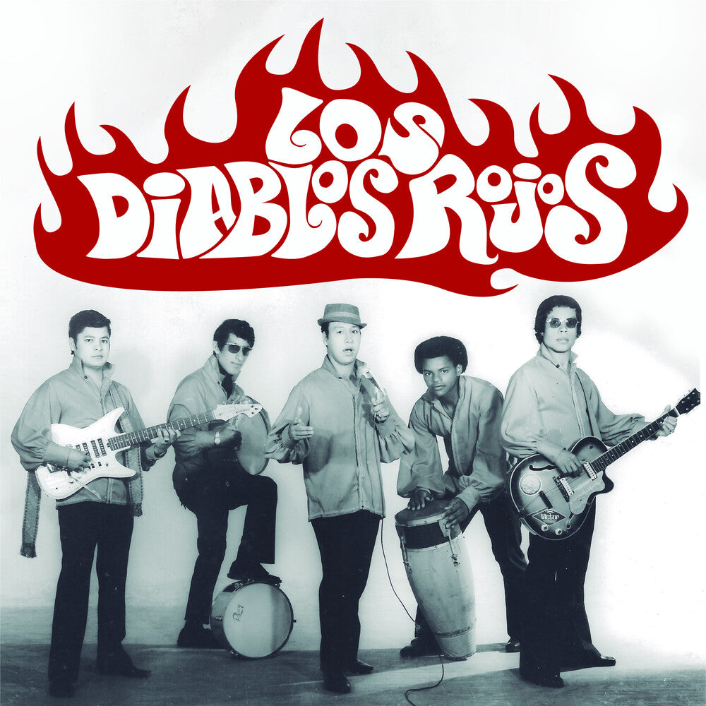 the album cover for Los Diablos Rojos - Ritmo Satanico