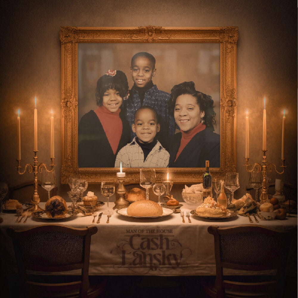 the album cover for Cash Lansky - Man Of The House