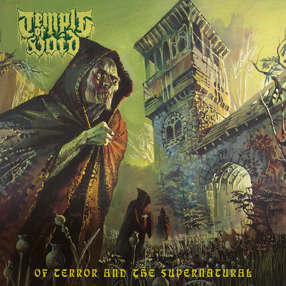 the album cover for Temple Of Void - Of Terror And Supernatural