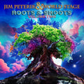 the album cover for Jim Peterik  & World Stage - Roots & Shoots 2