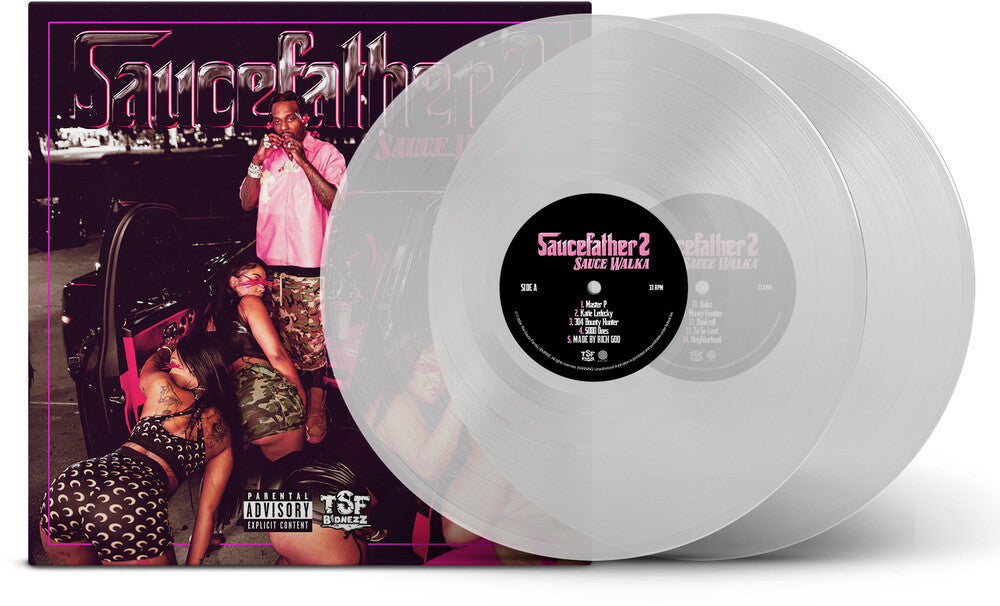 the album cover for Sauce Walka - Saucefather 2 [Clear Vinyl]