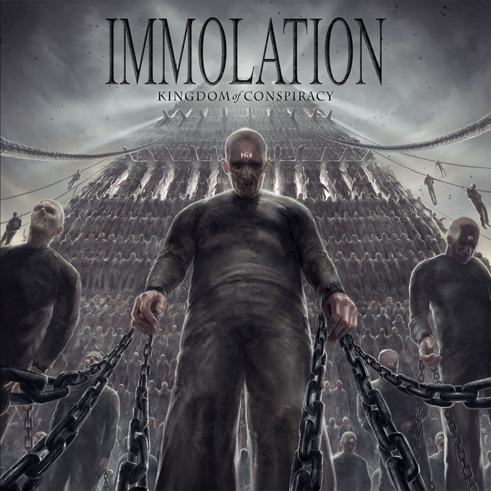 the album cover for Immolation - Kingdom Of Conspiracy