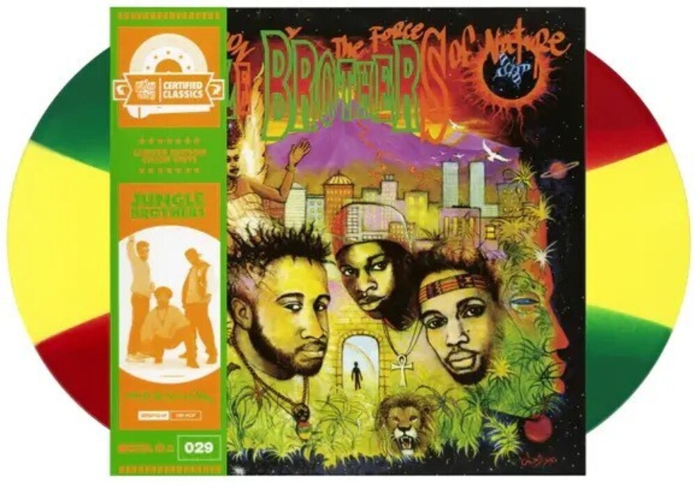 the album cover for Jungle Brothers - Done By The Forces Of Nature