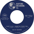 the album cover for Jalen Ngonda - That's All I Wanted From You / So Glad I Found You