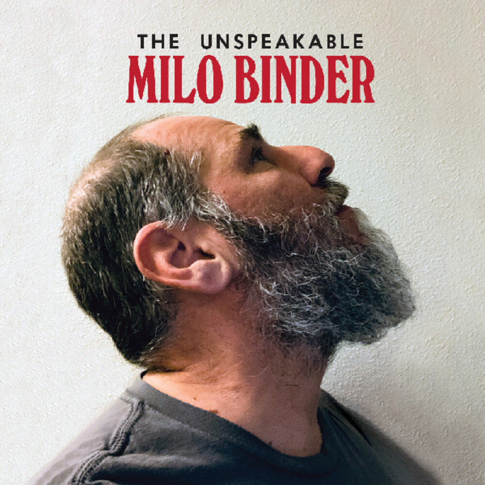 the album cover for Milo Binder - Unspeakable Milo Binder