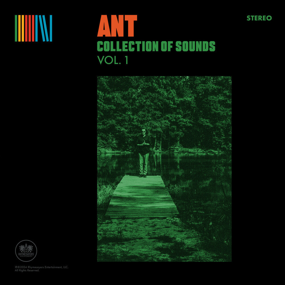 the album cover for Ant - Collection of Sounds Vol. 1 [Opaque Green Vinyl LP]