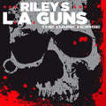 the album cover for L.A. Guns - The Dark Horse [Orange LP]