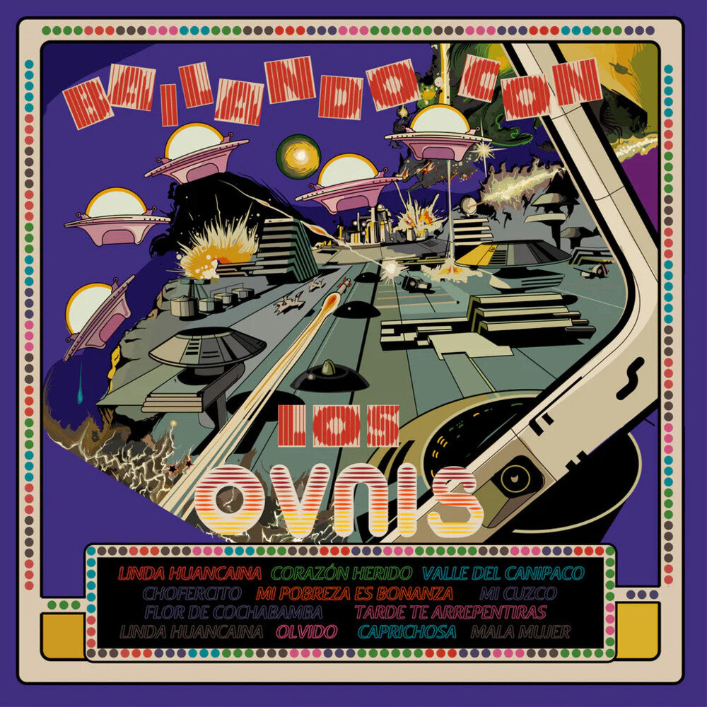 the album cover for Los Ovnis - Bailando Al Ritmo De Los Ovnis