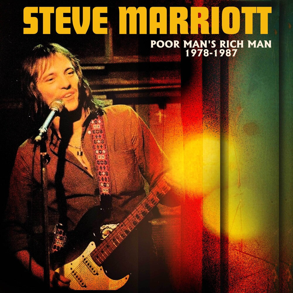 the album cover for Steve Marriott - Poor Man's Rich Man 1978-1987