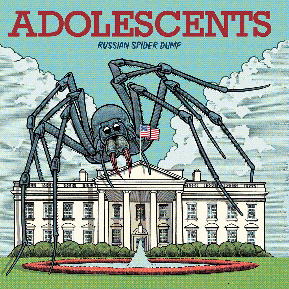the album cover for Adolescents - Russian Spider Dump [Reissue]