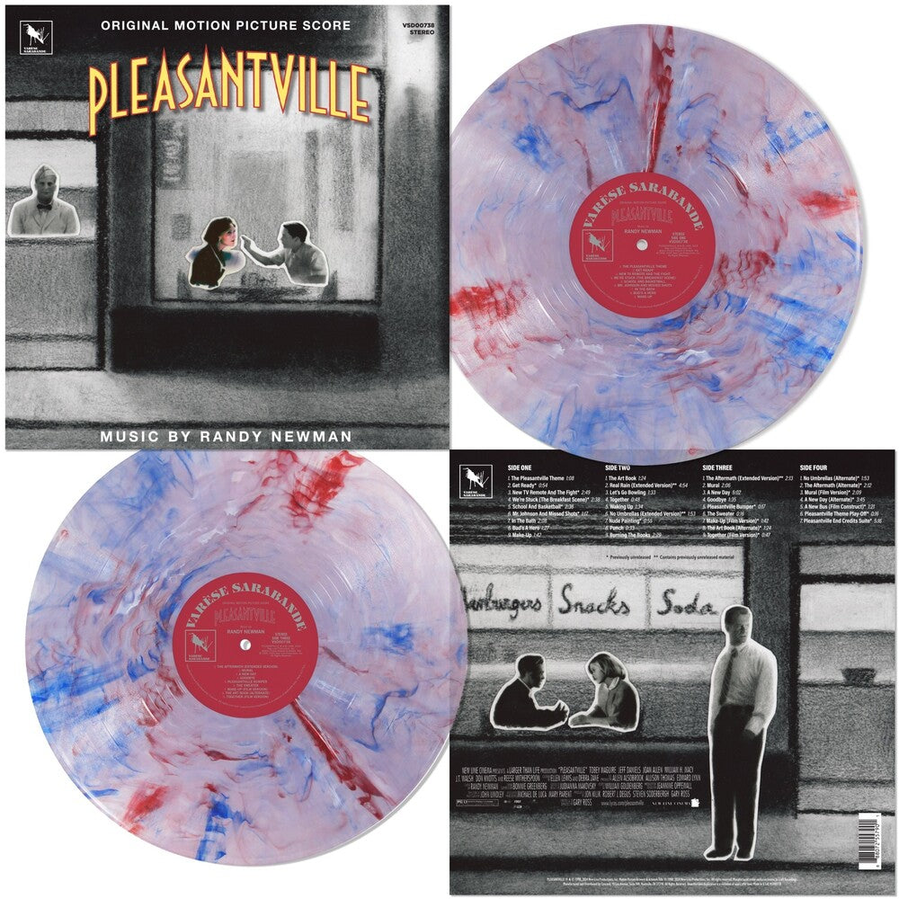 the album cover for Randy Newman - Pleasantville - Original Motion Picture Score (Deluxe Edition) [America LP]