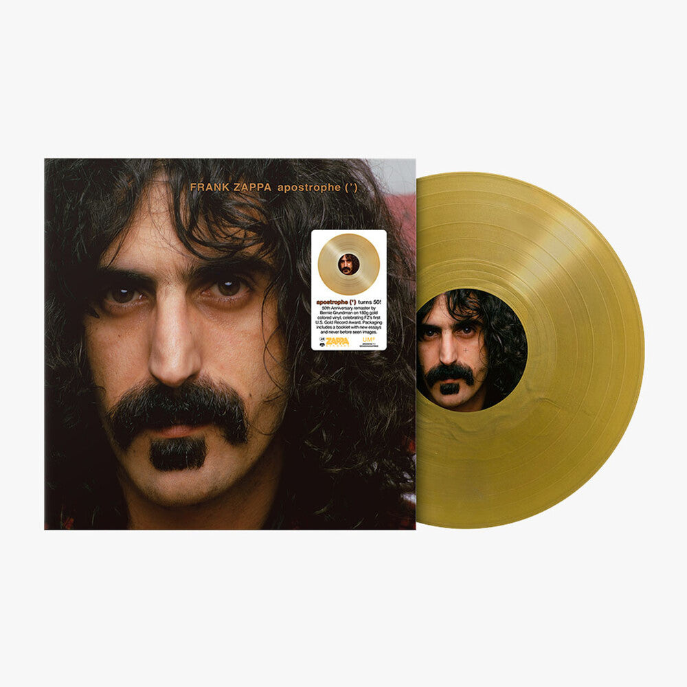 the album cover for Frank Zappa - Apostrophe (') (50th Anniversary) [Colored Vinyl] (Gol)