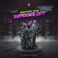 the album cover for Funeral Portrait - Greetings From Suffocate City [Digipak]