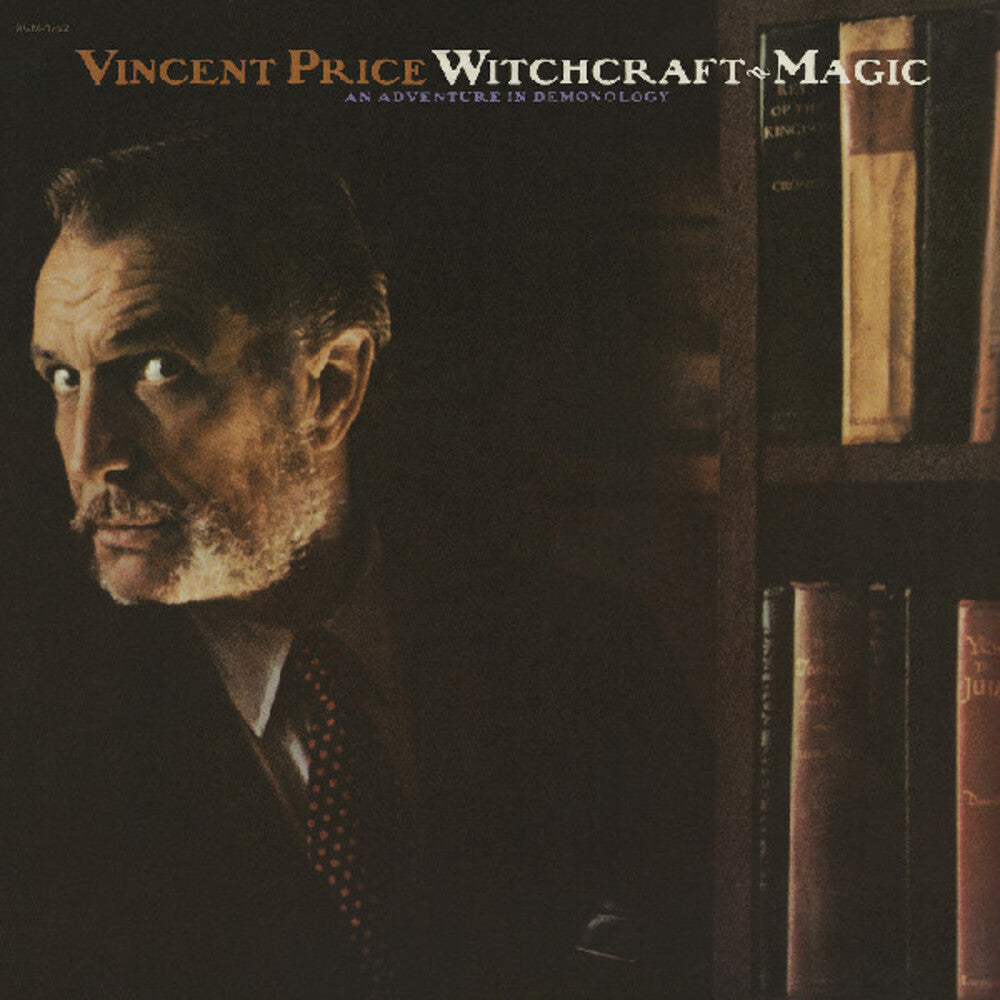 the album cover for Vincent Price - Witchcraft-Magican Adventure In Demonology (Gate)
