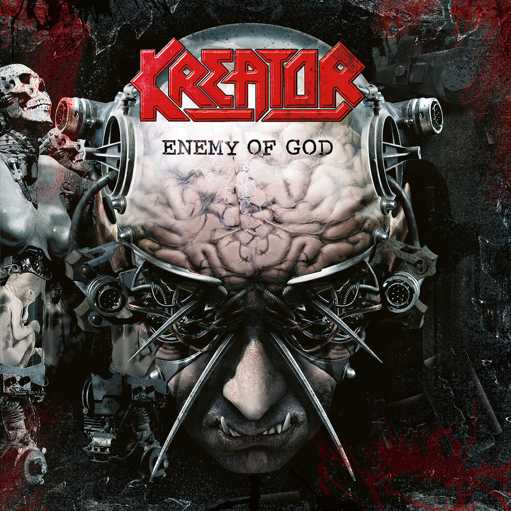 the album cover for Kreator - Enemy Of God [Remastered]