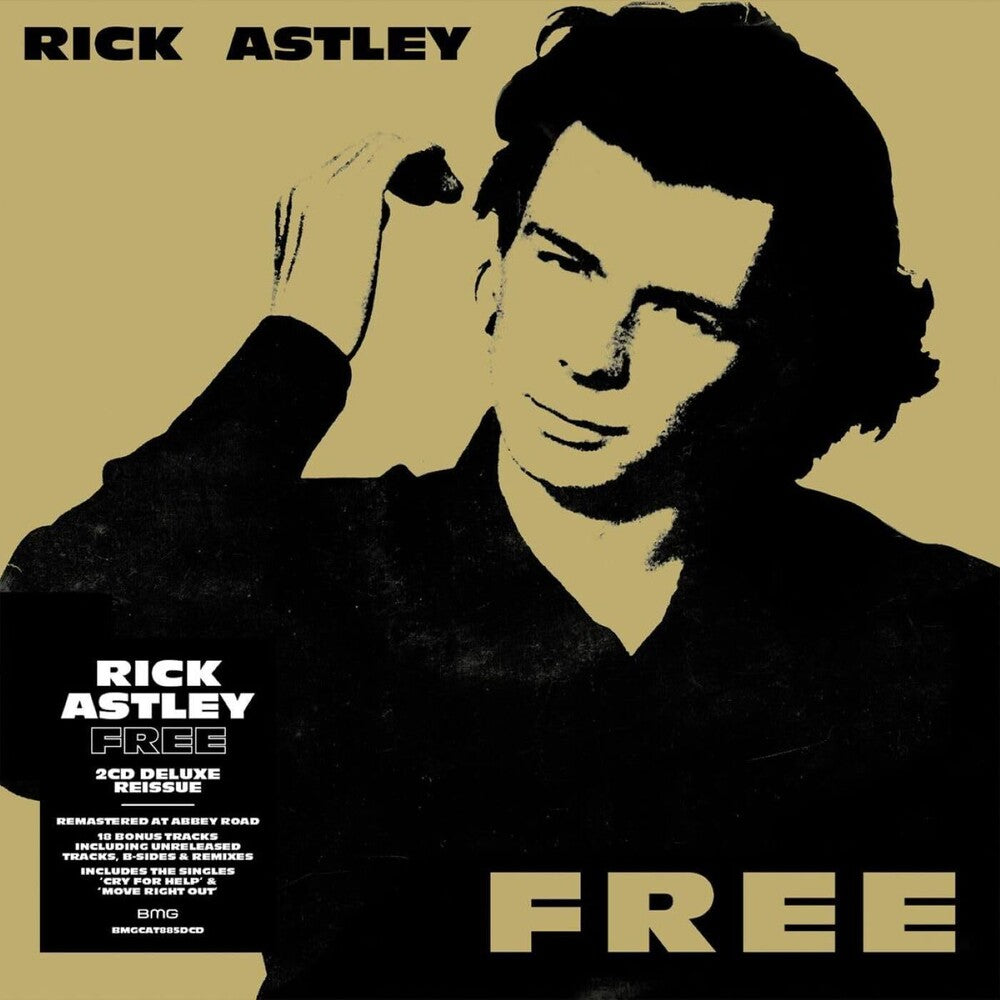 the album cover for Rick Astley - Free