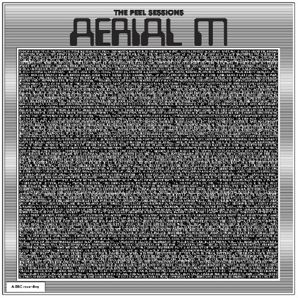the album cover for Aerial M - Peel Sessions [Clear Vinyl]
