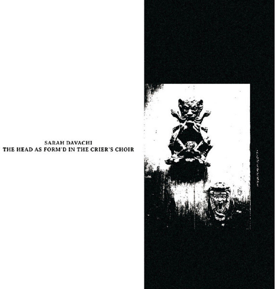 the album cover for Sarah Davachi - Head As Form'd In The Crier's Choir (Gate)