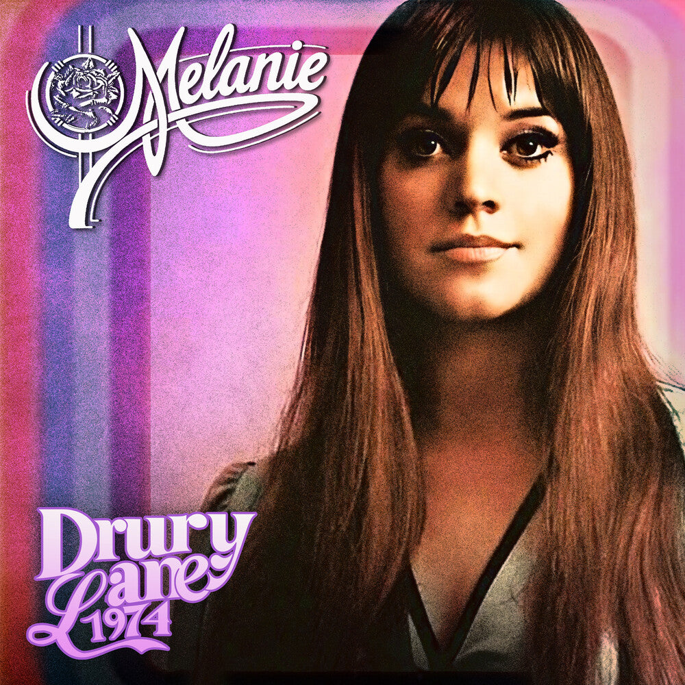the album cover for Melanie - Drury Lane 1974 - Purple Marble (Bonus Tracks)