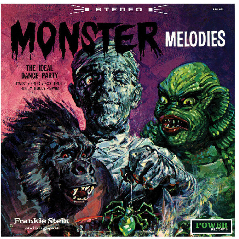 the album cover for Frankie Stein  & His Ghouls - Monster Melodies [Colored Vinyl] (Grn) [Limited Edition]