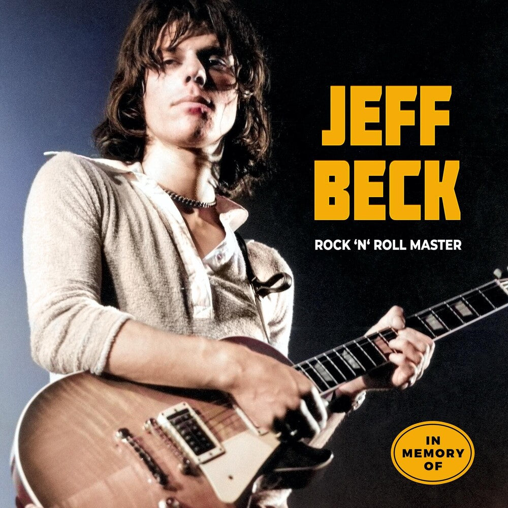 the album cover for Jeff Beck - Rock N Roll Master / In Memory Of