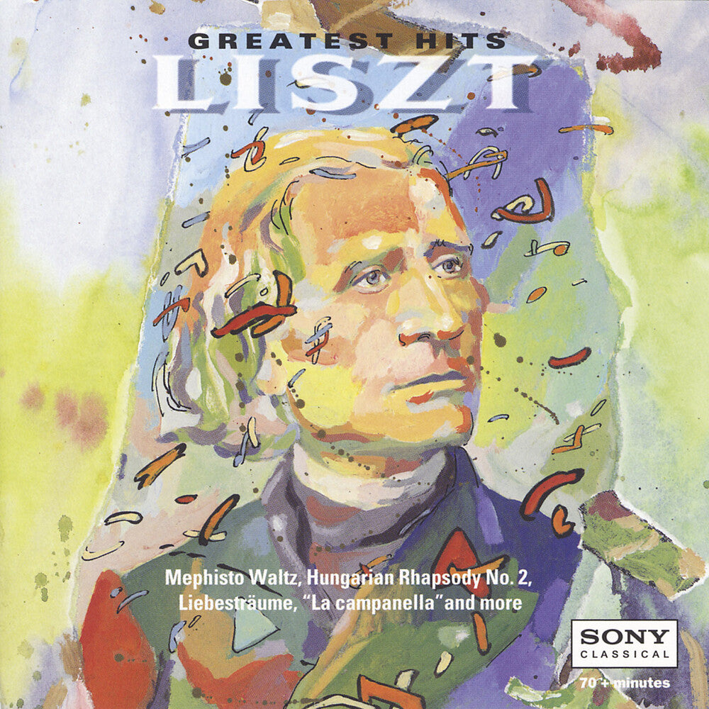 the album cover for F. LISZT - Greatest Hits