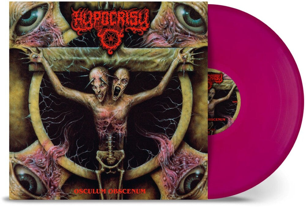 the album cover for Hypocrisy - Osculum Obscenum - Purple [Colored Vinyl] (Gate) (Purp)
