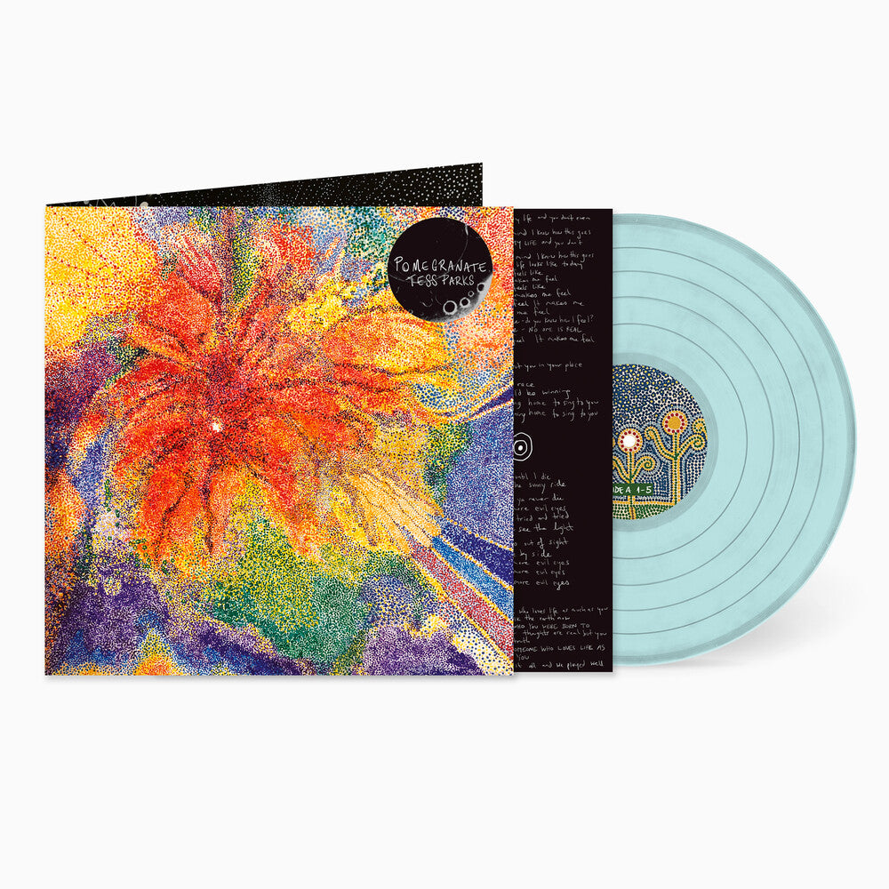 the album cover for Tess Parks - Pomegranate [Indie exclusive Clear Blue]