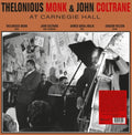the album cover for Thelonious Monk  / Coltrane,John - At Carnegie Hall