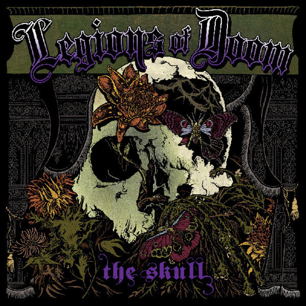 the album cover for Legions Of Doom - Skull 3 [Colored Vinyl] (Gate) (Grn)
